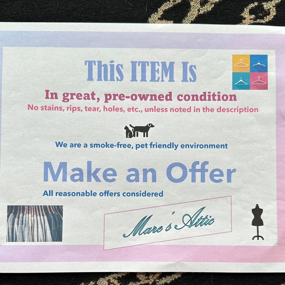 Chico's Black and Tan Chain Design Sweater Size L - Picture 8 of 8